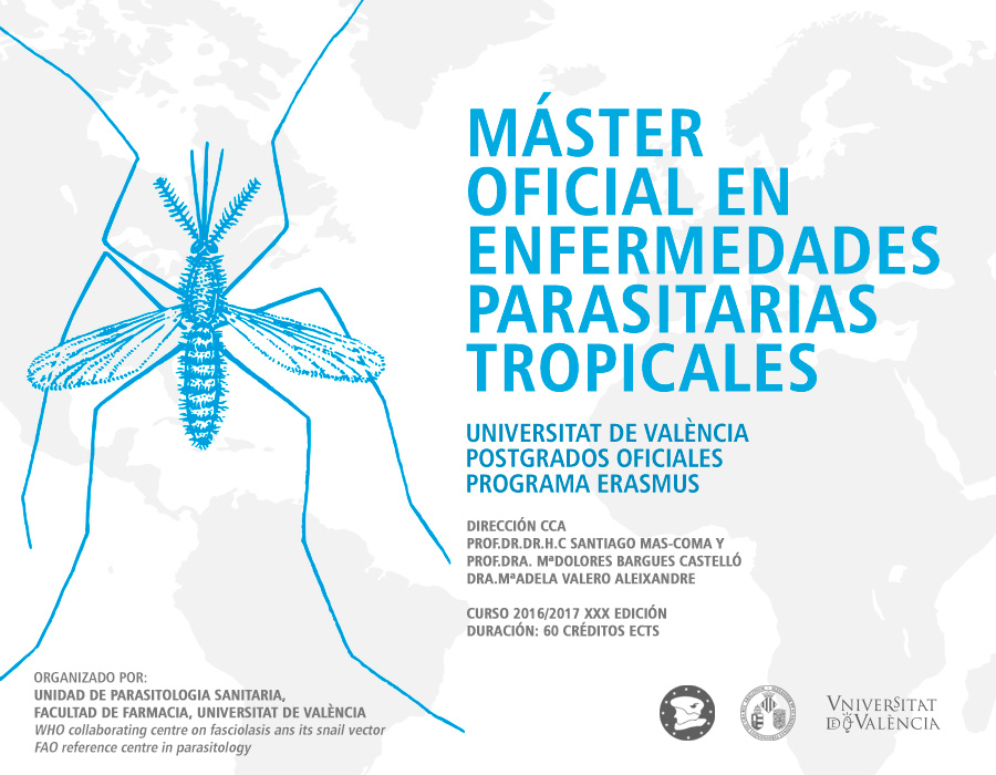 Inicio de la XXXIII edición del Máster en Enfermedades Parasitarias Tropicales, curso 2019-2020